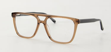 Men Insignia Eyeglasses: Ezra - Black & Brown - SpecSMART Eye Clinic (Diagonal View)